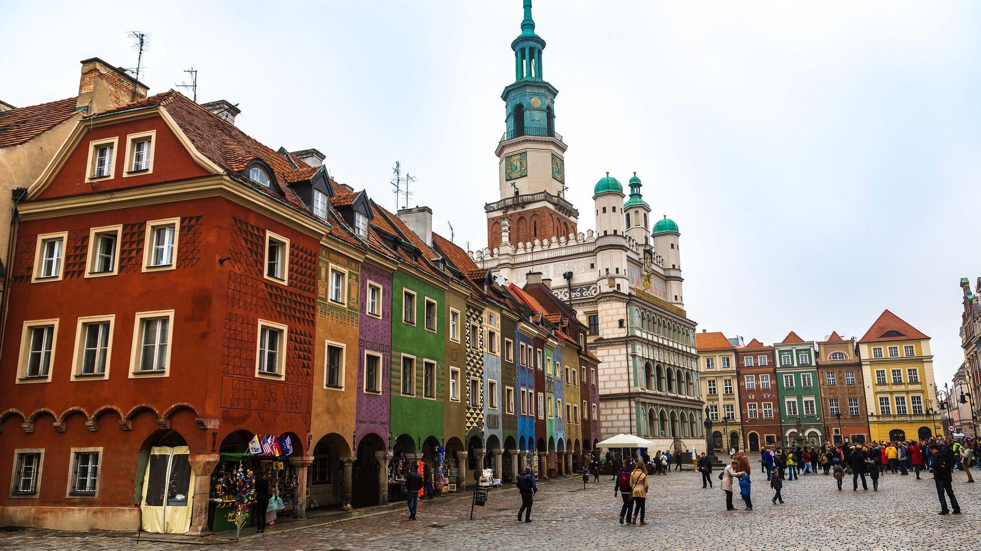 Poznań's Renaissance Town Hall on the Old Market Square